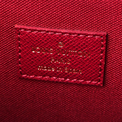 Louis Vuitton Monogram Pochette Felicie Chain Wallet Fuchsia 7 of 11