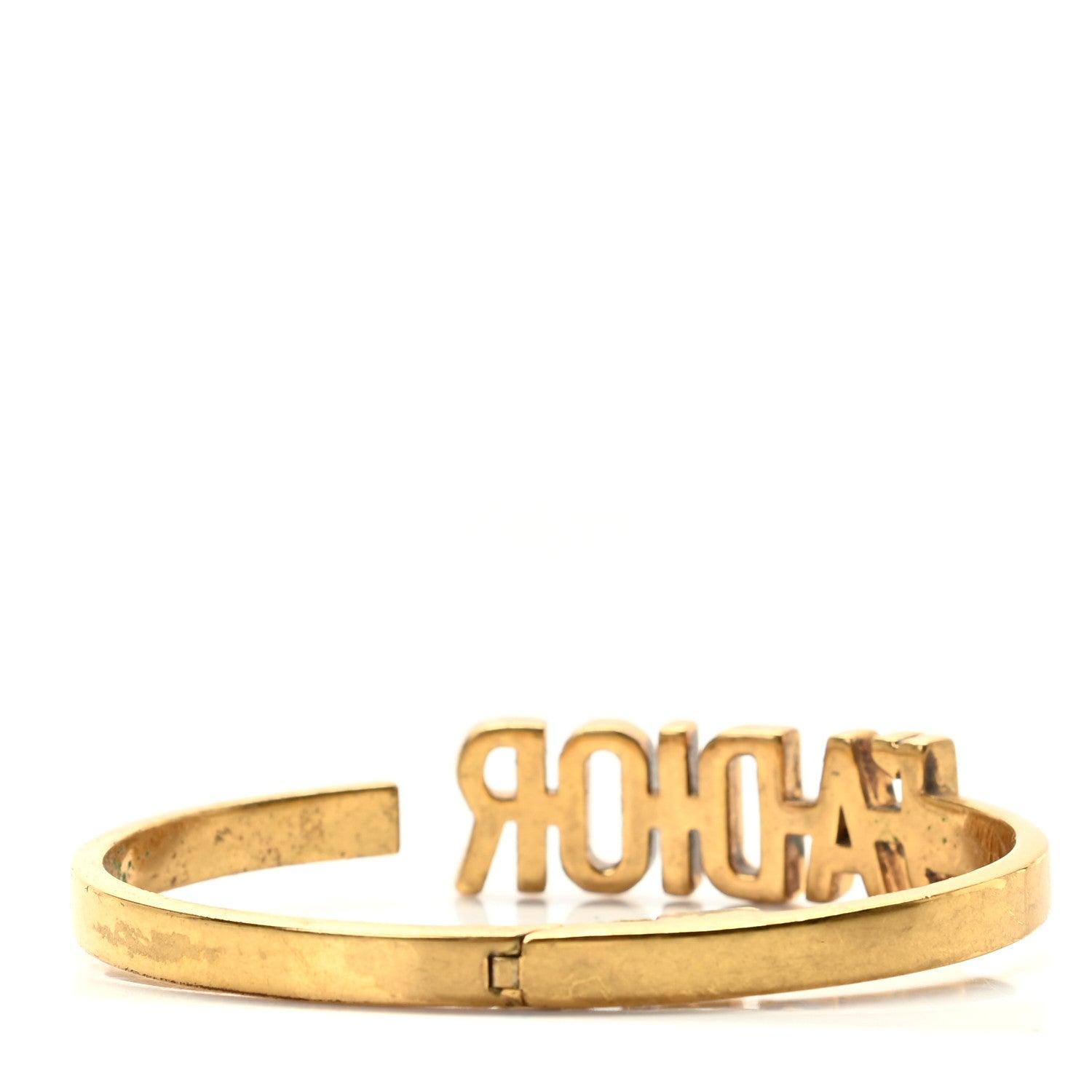 Christian Dior Metal J'Adior Bracelet Cuff Gold 4 of 5