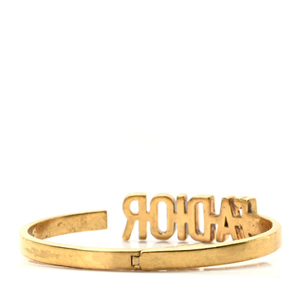 Christian Dior Metal J'Adior Bracelet Cuff Gold 4 of 5