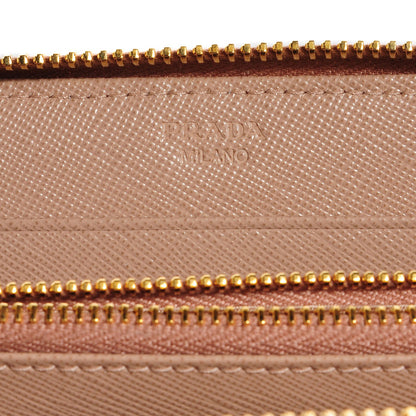 Prada Saffiano Fiocco Bow Zip Around Wallet Cammeo 8 of 9