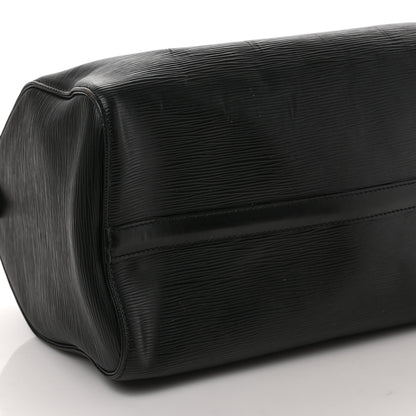 Louis Vuitton Epi Speedy 35 Black 8 of 9