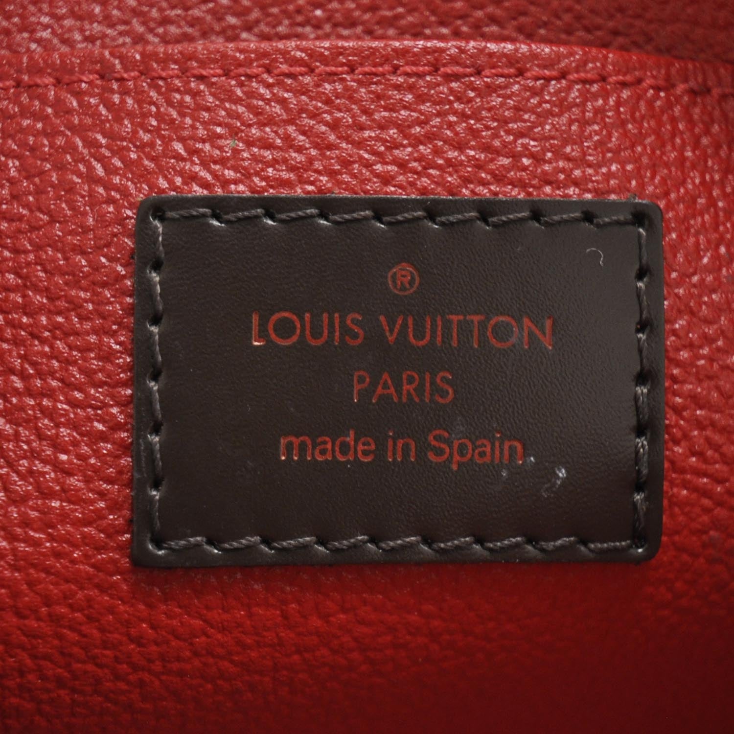 Louis Vuitton Damier Ebene Cosmetic Pouch 6 of 7