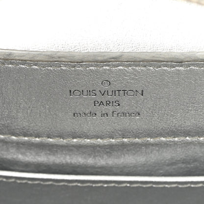 Louis Vuitton Lizard Mini Capucines Argento 7 of 16