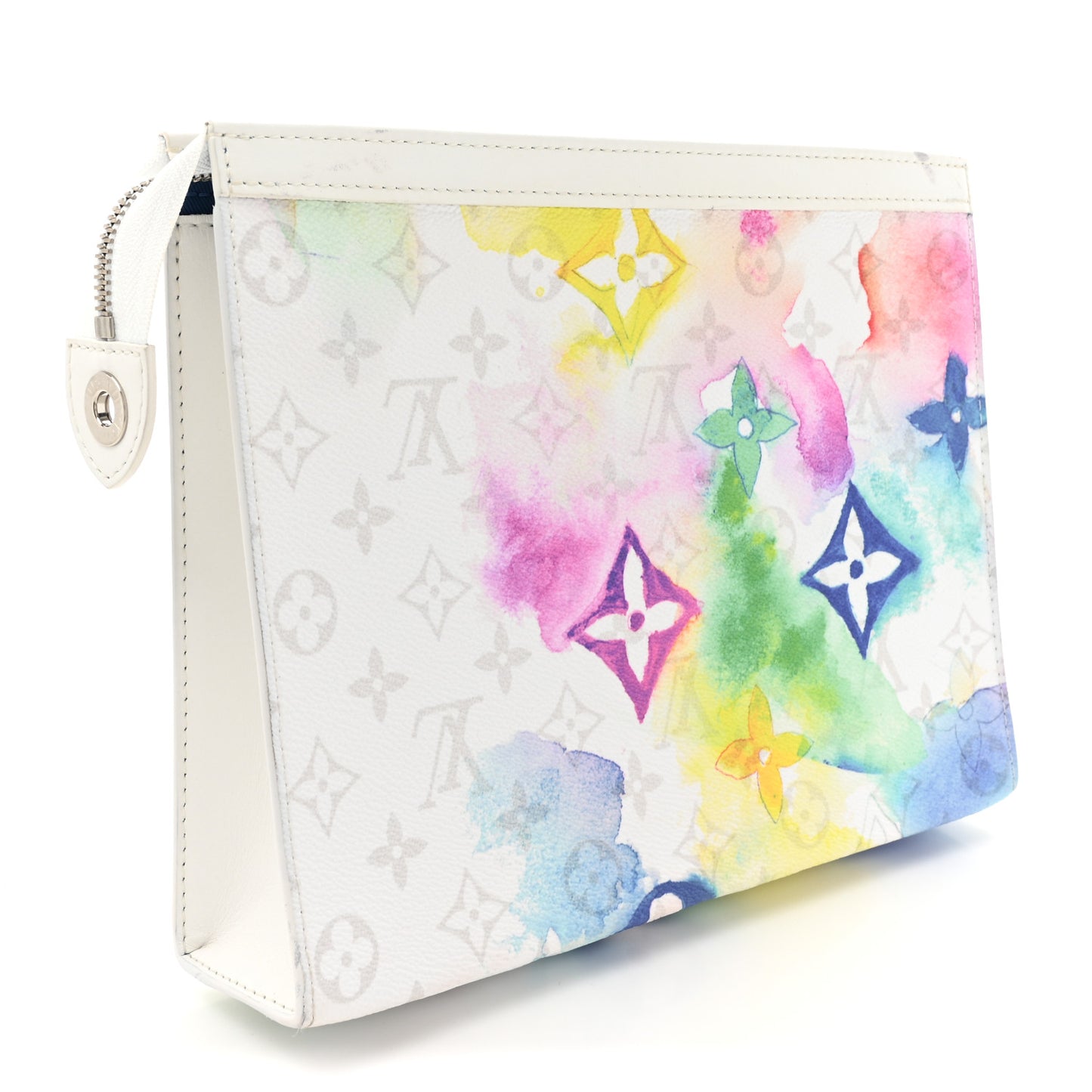 Monogram Watercolor Pochette Voyage MM Multicolor