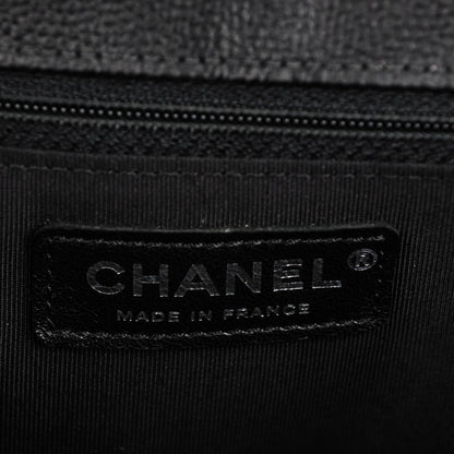 Chanel Caviar Quilted New Medium Boy Flap Black 6 of 7