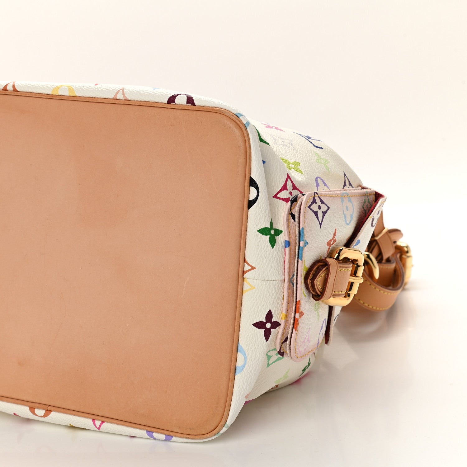 Louis Vuitton Monogram Multicolor Petit Noe White 9 of 9