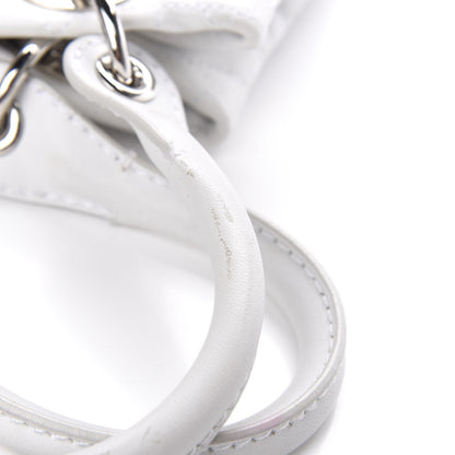 Christian Dior Lambskin Cannage Medium Soft Lady Dior White 18 of 18