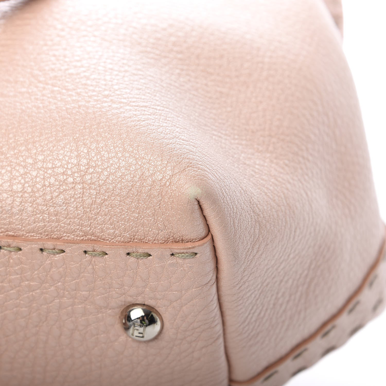 Fendi Cuoio Romano Selleria Adele 1328 Bag Cipria 8 of 21