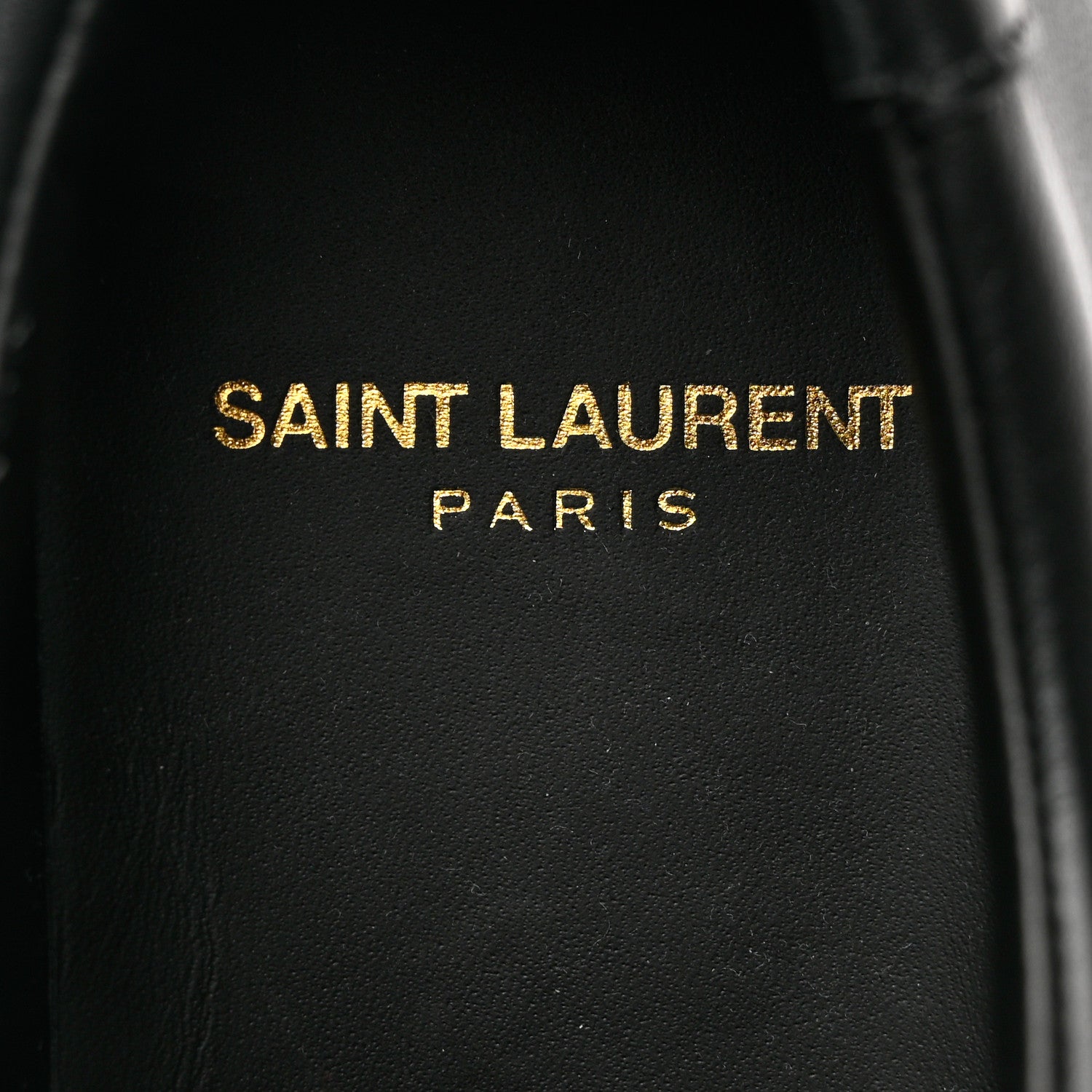 Saint Laurent Calfskin Andy Low Top Sneakers 37 Black 6 of 10