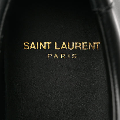 Saint Laurent Calfskin Andy Low Top Sneakers 37 Black 6 of 10