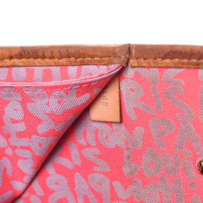 Louis Vuitton Monogram Graffiti Neverfull GM Fuchsia 7 of 18