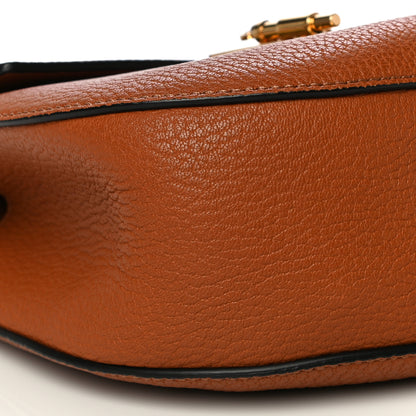 Chloe Grained Lambskin Mini Drew Shoulder Bag Caramel 8 of 10