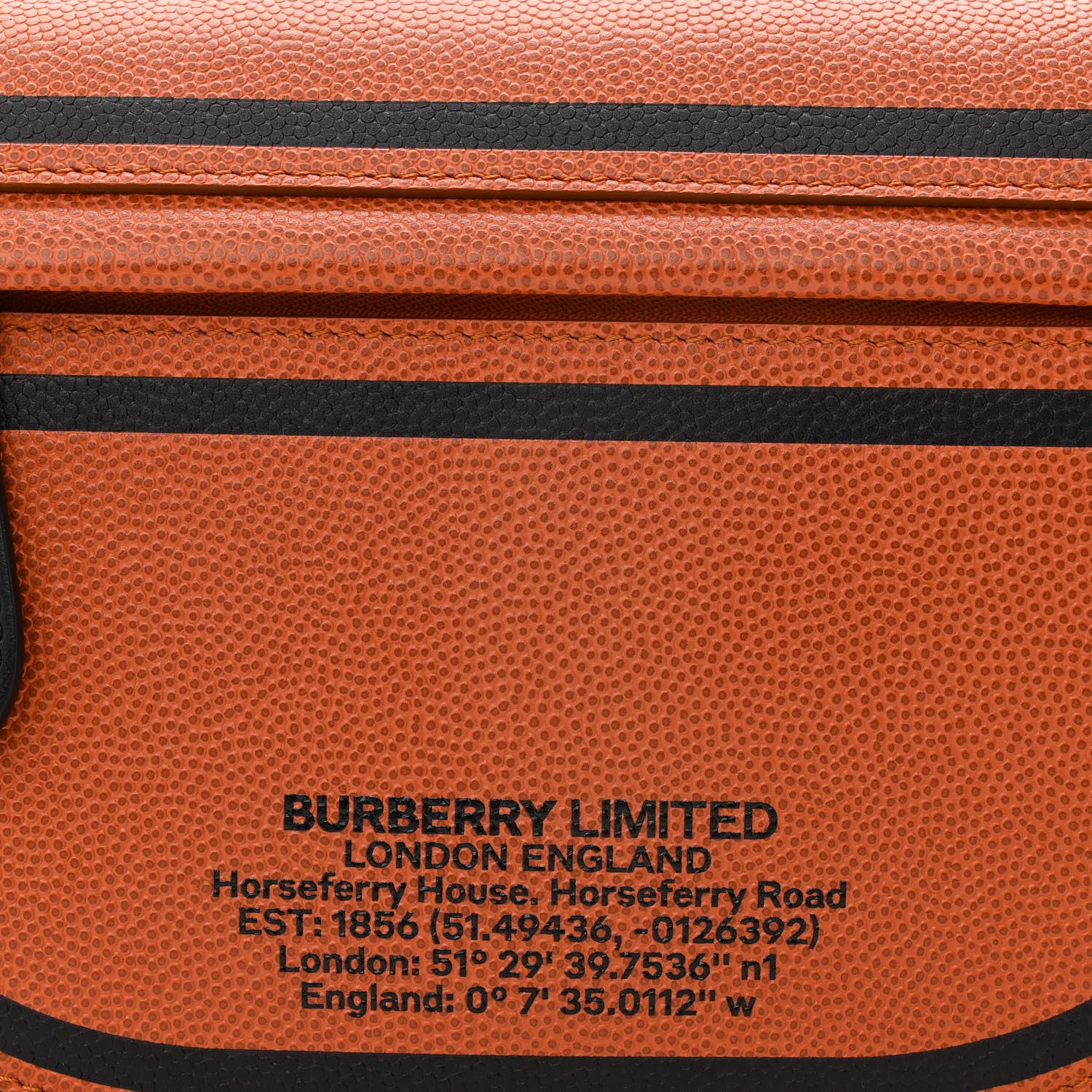 Burberry Calfskin Logo Small Olympia Bum Bag Earthy Orange 7 of 9