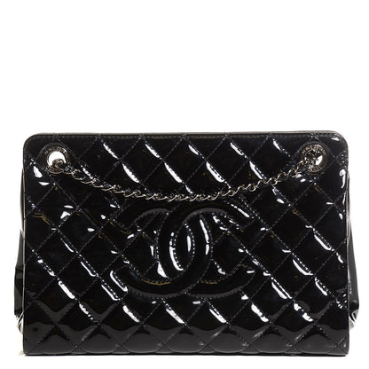 Chanel Patent Quilted Timeless CC Tote 1 of 7