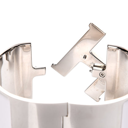 Hermes Enamel Extra Wide Clic Clac H Bracelet PM White 5 of 5