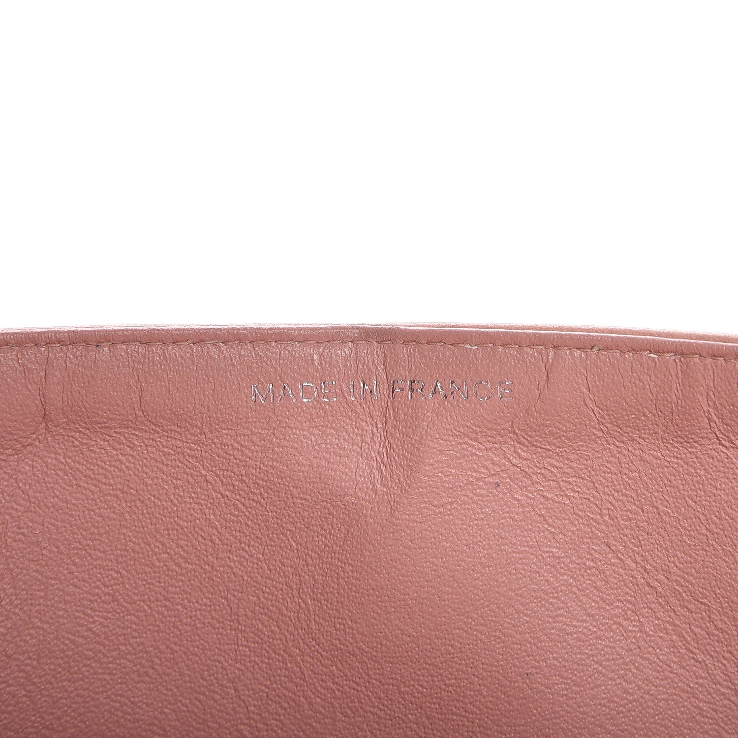 Chanel Lambskin Quilted Medium Double Flap Light Pink 6 of 13