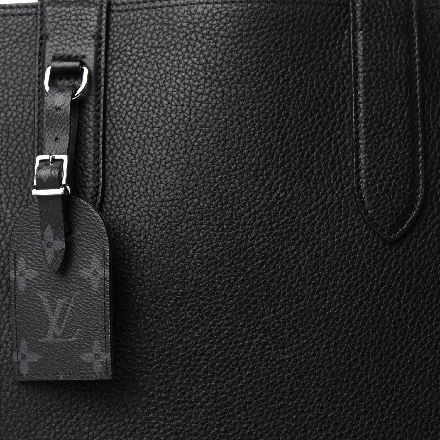 Louis Vuitton Taurillon Monogram Eclipse Cabas Voyage Black 10 of 10