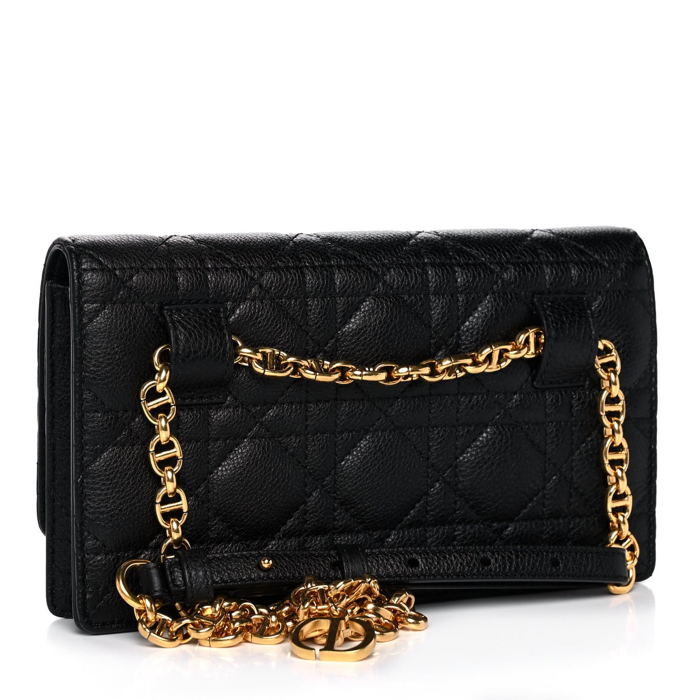 Supple Calfskin Caro Belt Bag Black