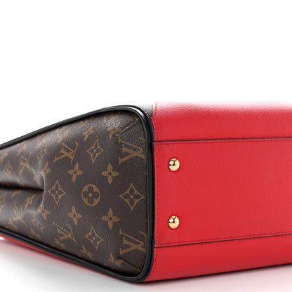 Louis Vuitton Calfskin Monogram Kimono Tote Cherry 8 of 10