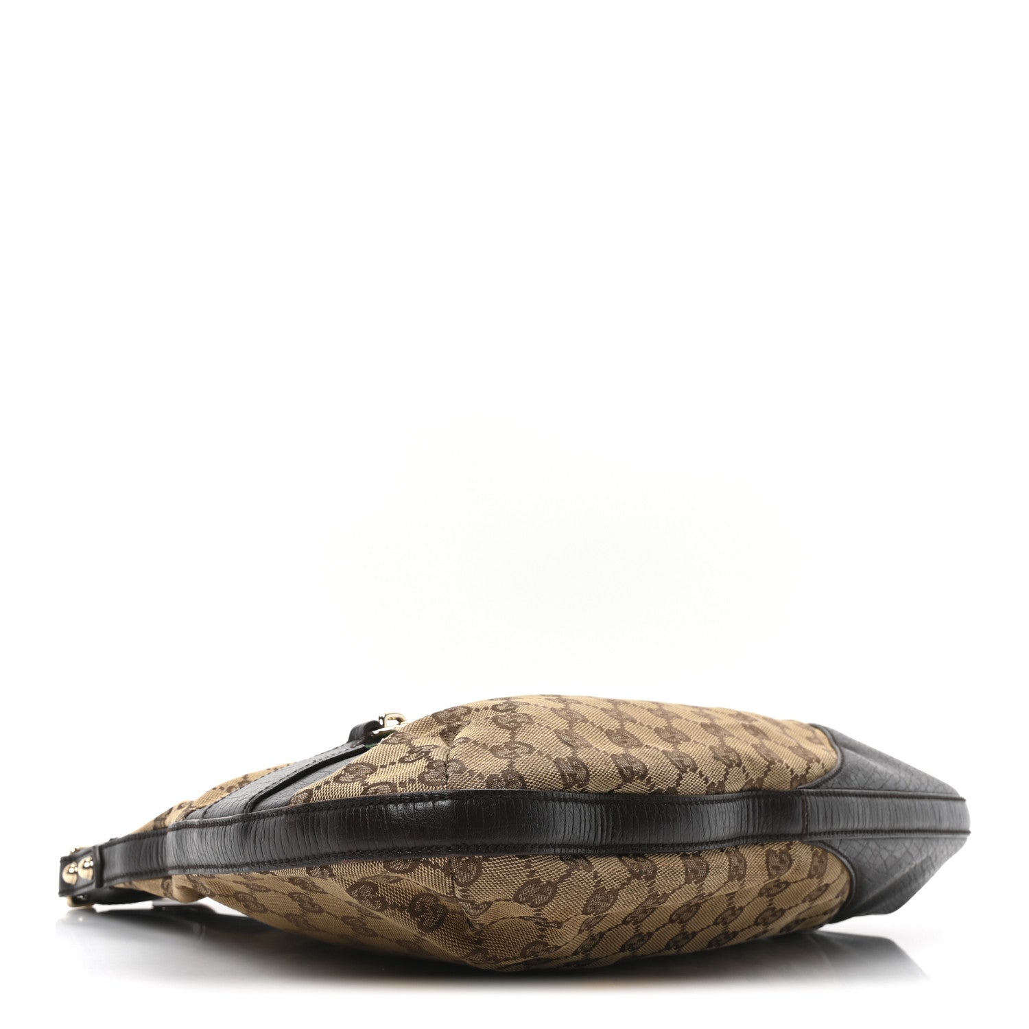 Gucci Monogram Hasler Hobo Dark Brown 4 of 10
