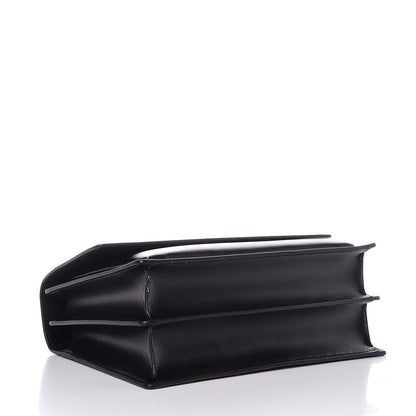 Saint Laurent Calfskin Large Monogram Sunset Black 4 of 7