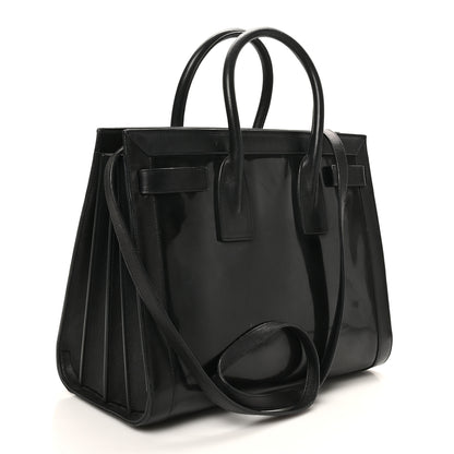 Saint Laurent Patent Calfskin Small Sac de Jour Black 2 of 11