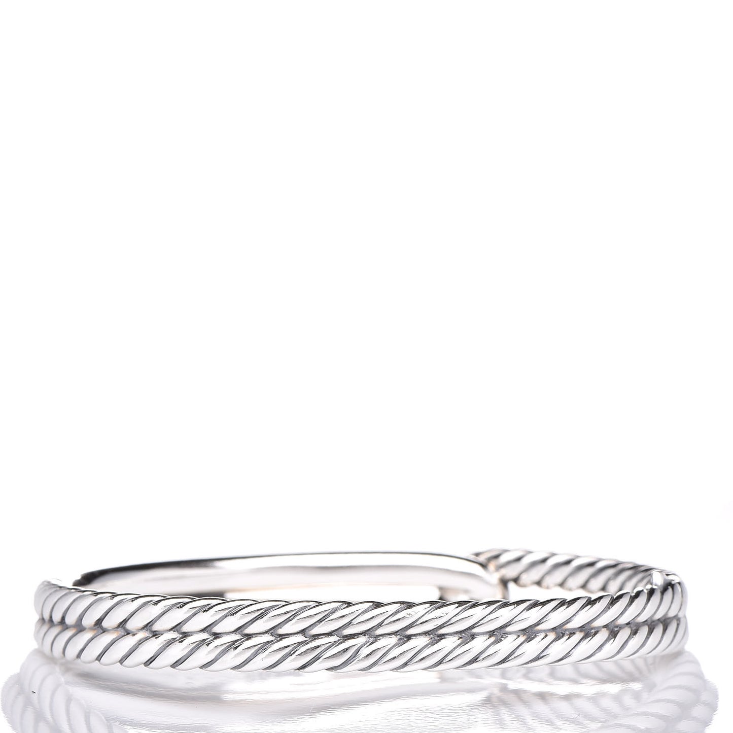 Sterling Silver 10mm Single Loop Labyrinth Bracelet