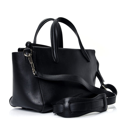 3.1 Phillip Lim Calfskin Small Ames Patchwork Satchel Black 4 of 11