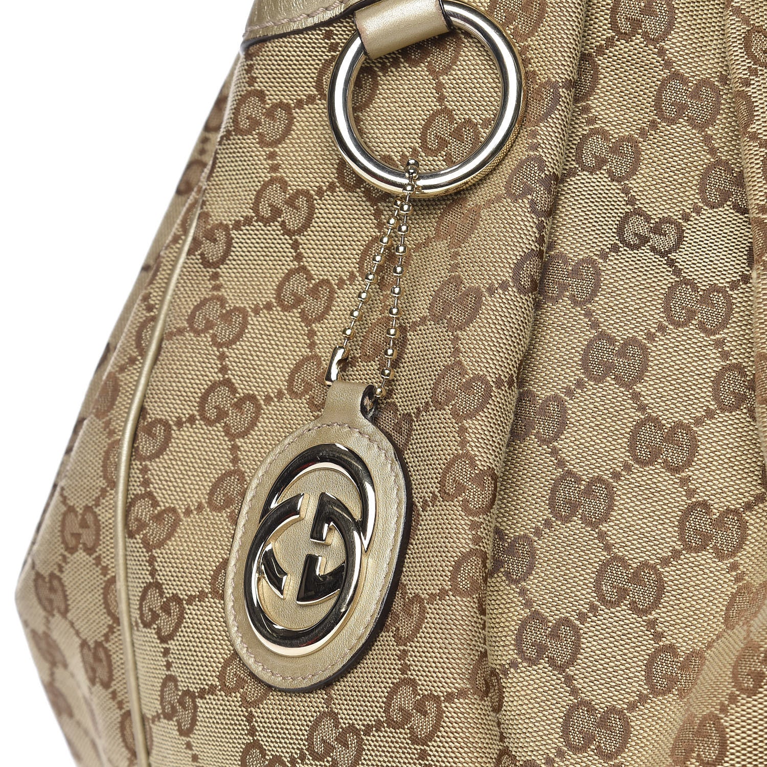Gucci Monogram Large Sukey Tote Champagne 20 of 20