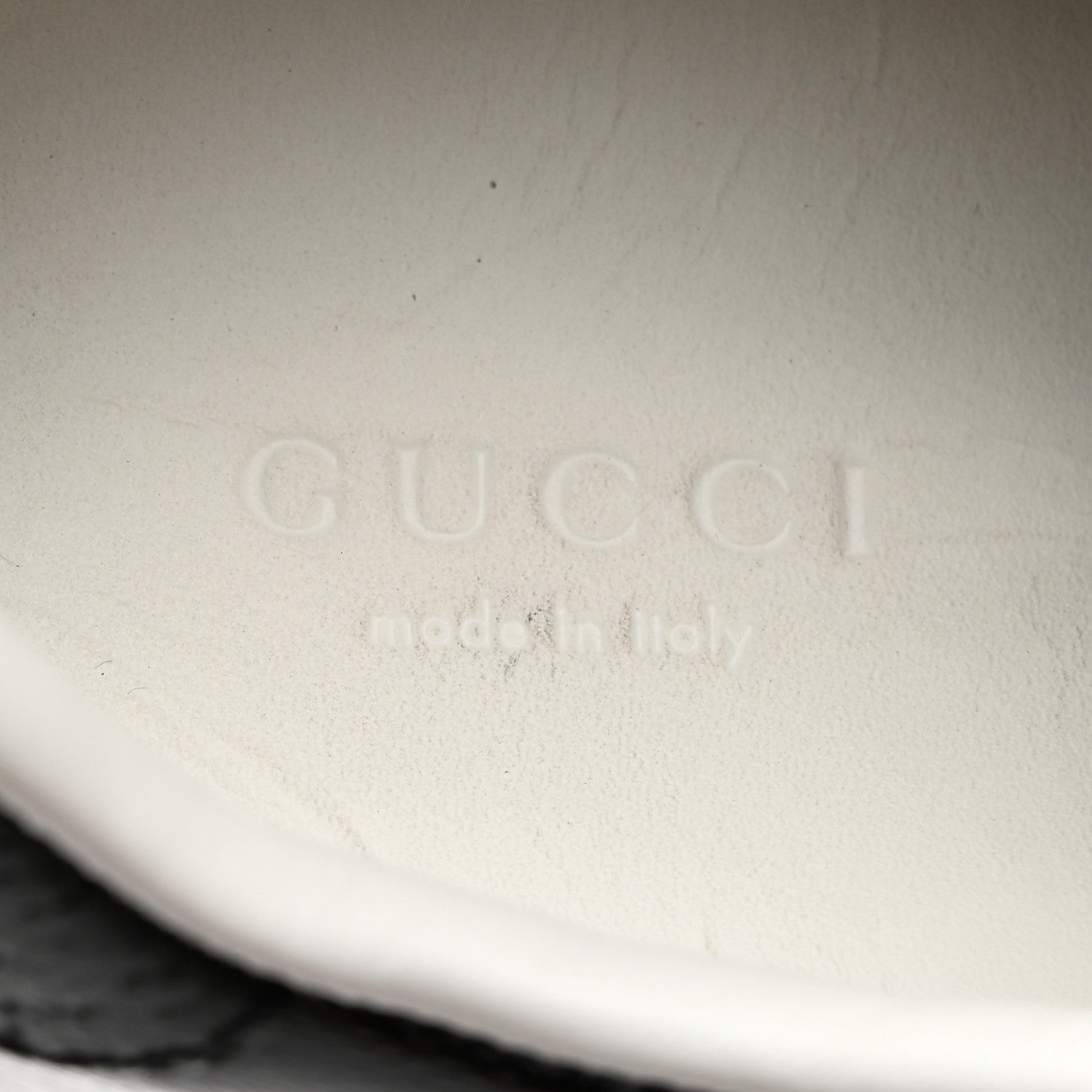 Gucci Crystal GG Monogram Web Womens New Ace Sneakers 36.5 Black 6 of 9