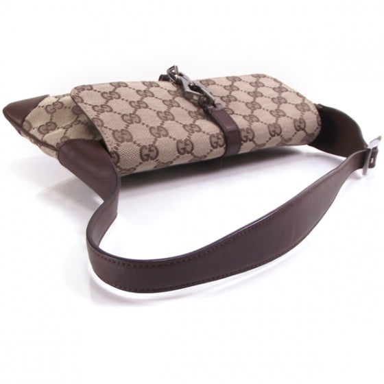 Gucci Monogram Jackie O Flap Hobo 5 of 9