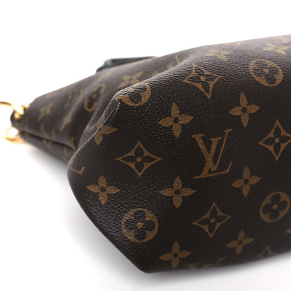 Louis Vuitton Monogram Flower Zipped Tote PM Black 7 of 8