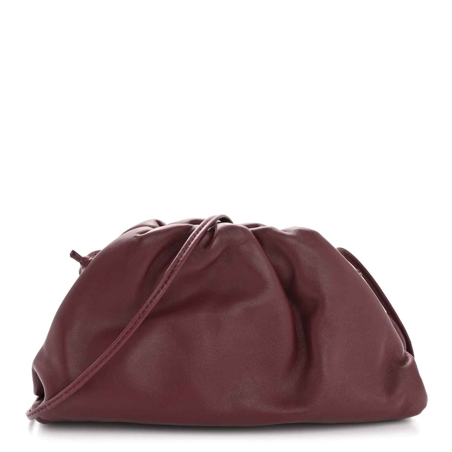 Bottega Veneta Butter Calfskin The Mini Pouch Bordeaux 1 of 12