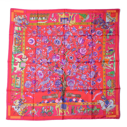 Hermes Silk Fantaisies Indiennes Scarf 90 2 of 6
