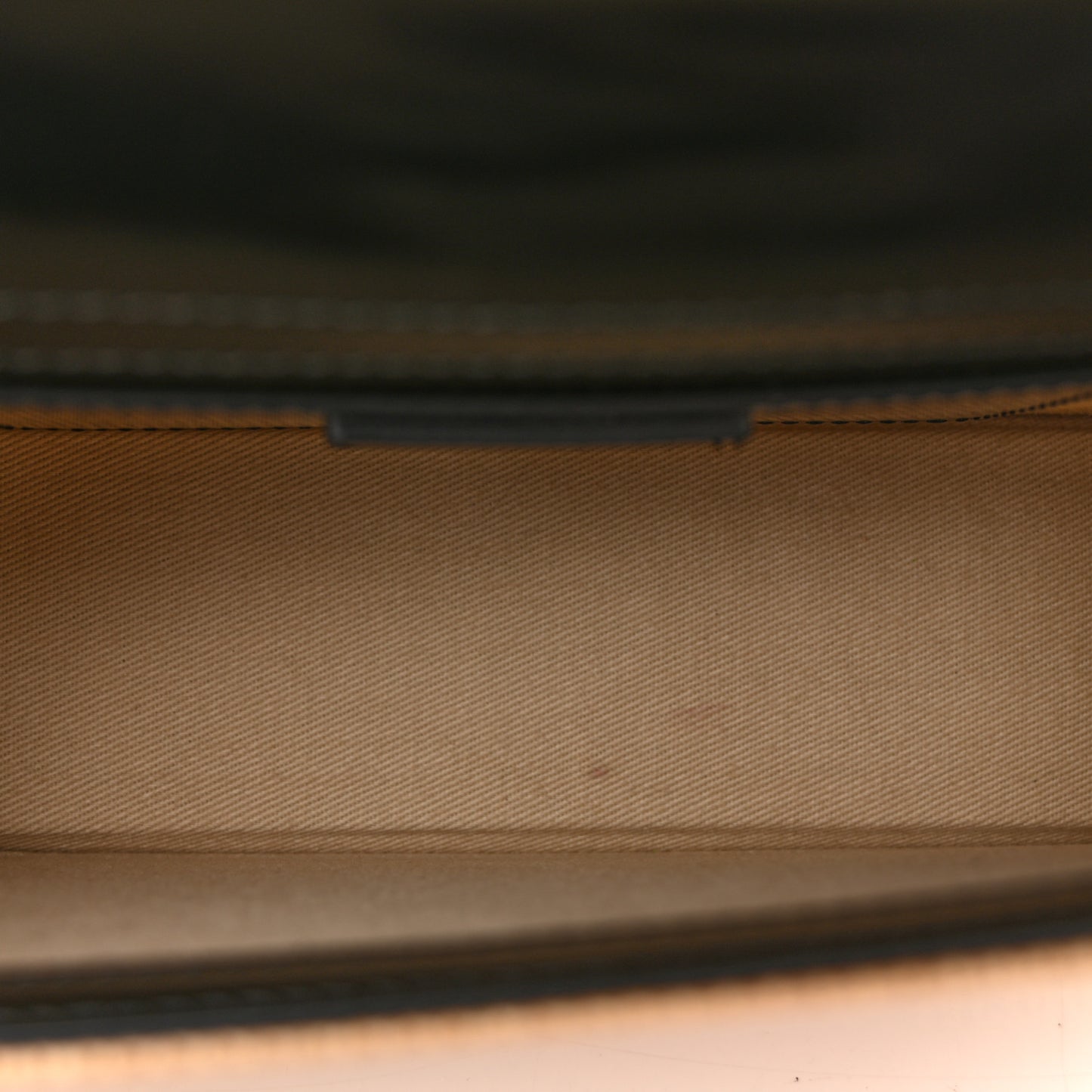 Raffia Smooth Calfskin Le Grand Bambino Natural Dark Brown