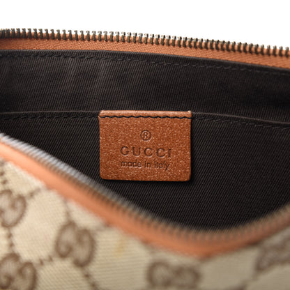 Gucci Monogram Horsebit Nail Chain Pochette Orange 8 of 10