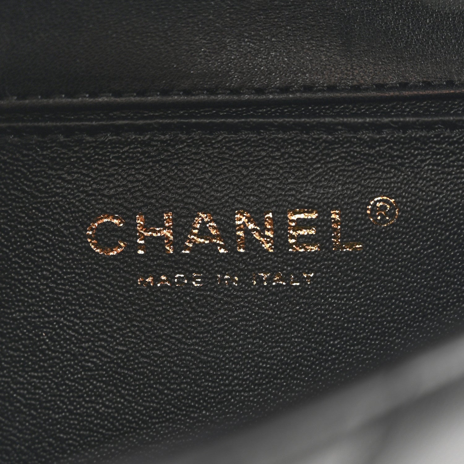 Chanel Lambskin Quilted Extra Mini V For Victory Flap Black 6 of 11