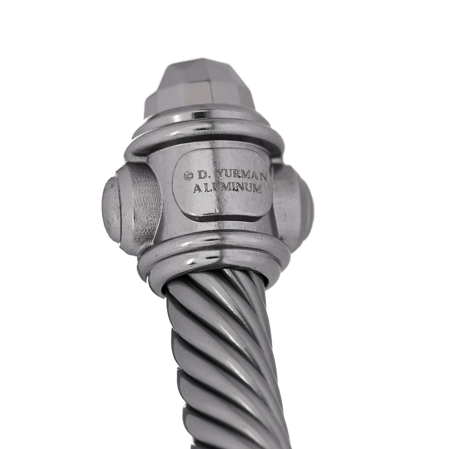 David Yurman Aluminum 5mm Renaissance Bracelet Darkened Silver 3 of 4