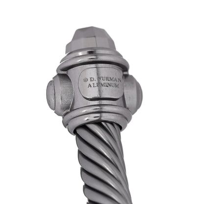 David Yurman Aluminum 5mm Renaissance Bracelet Darkened Silver 3 of 4