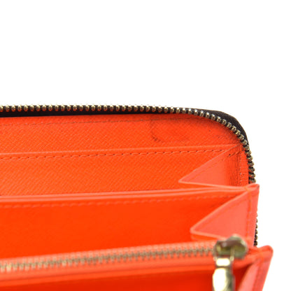 Louis Vuitton Monogram Graffiti Zippy Wallet Orange 12 of 14