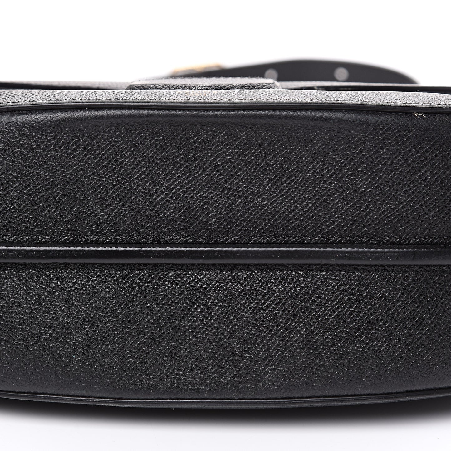 Grained Calfskin Medium Trotteur Black