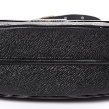 Celine Grained Calfskin Medium Trotteur Black 16 of 17