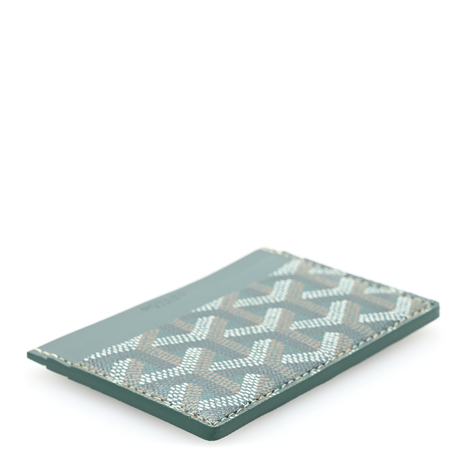 Goyard Goyardine Saint Sulpice Card Holder Green 4 of 8