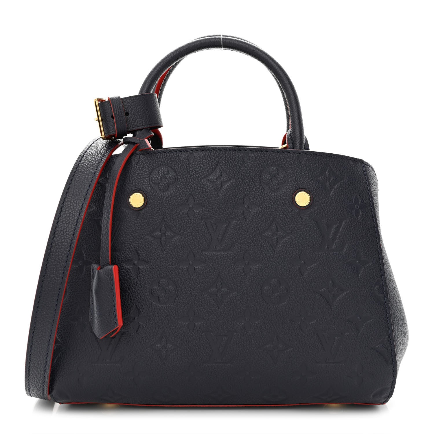 Louis Vuitton Empreinte Montaigne BB Marine Rouge 1 of 10