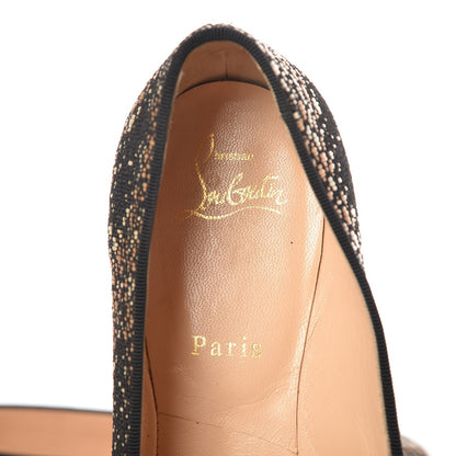 Christian Louboutin Jacquard Sakouette Loafer Flats 39 Brown Beige 9 of 11