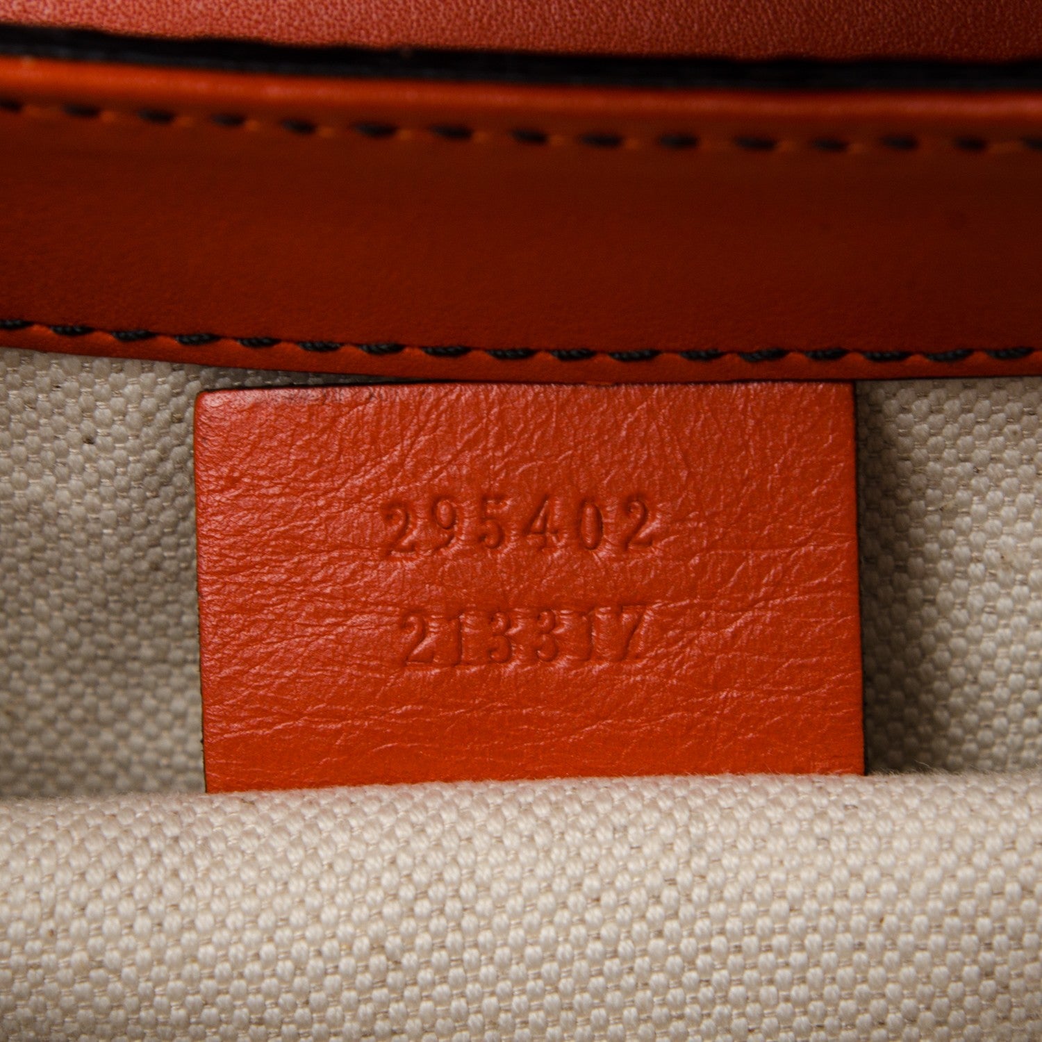 Gucci Guccissima Medium Emily Chain Shoulder Bag Sun Orange 7 of 7