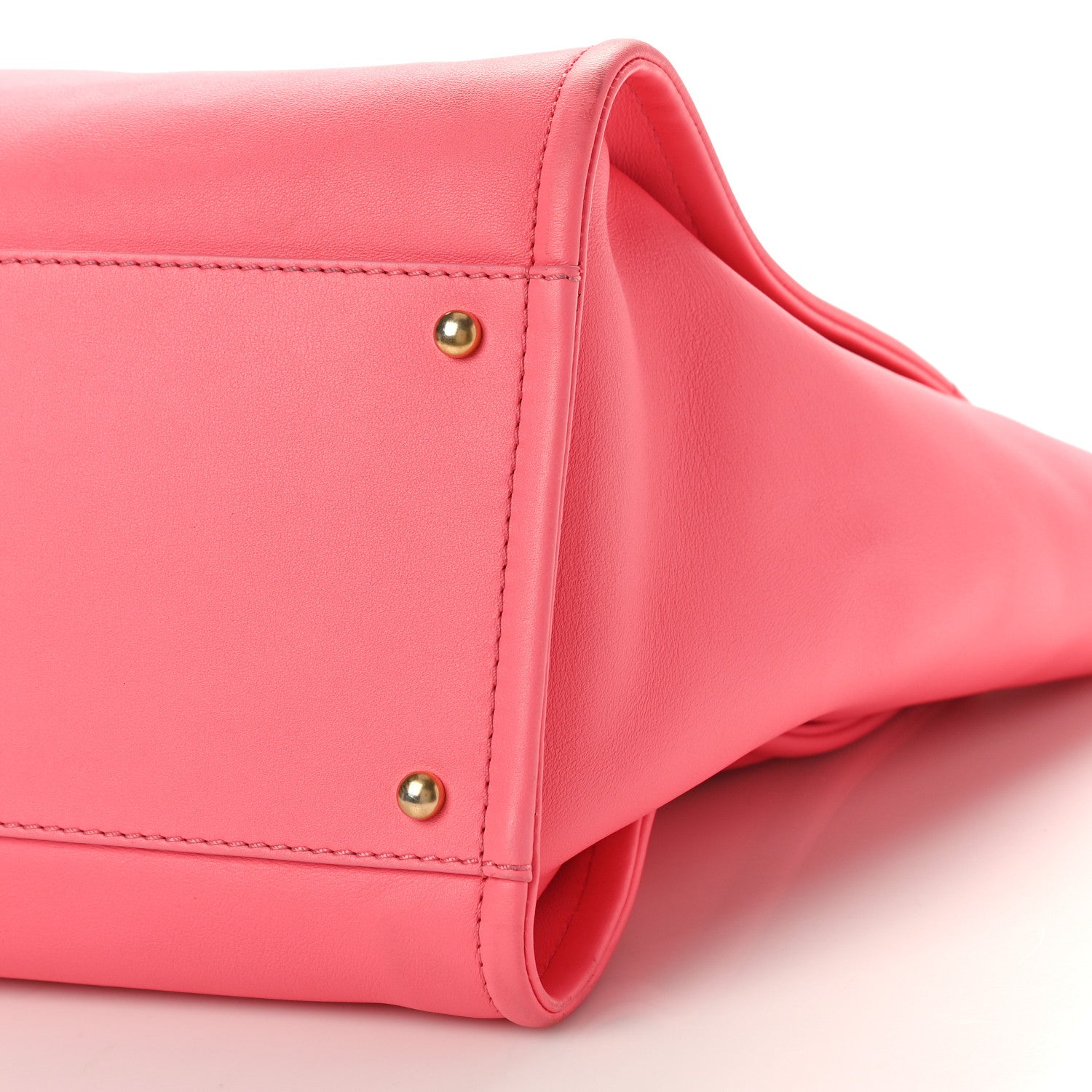 Chanel Calfskin Medium Deauville Tote Coral Pink 10 of 10