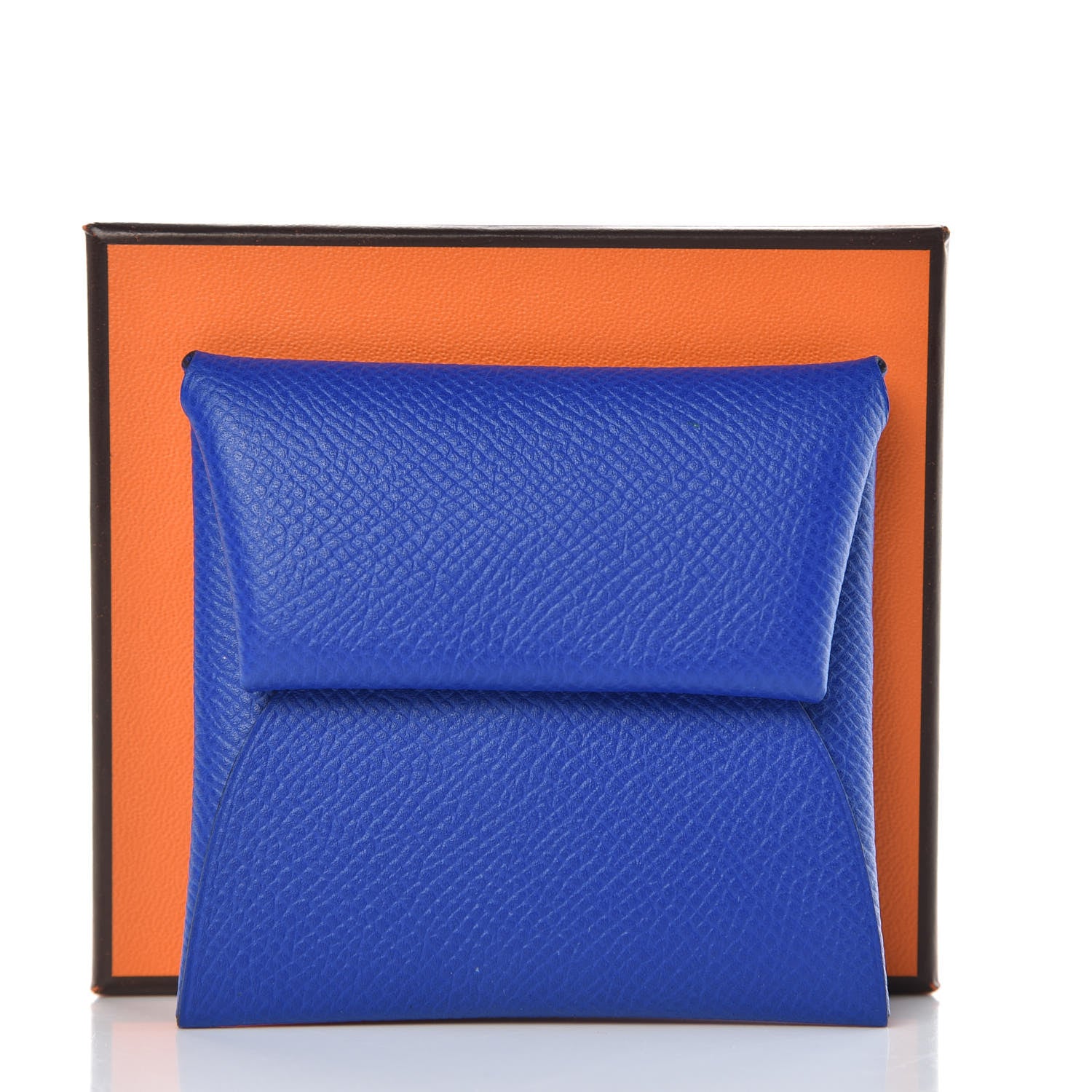 Hermes Epsom Bastia Coin Purse Bleu Electrique 8 of 8