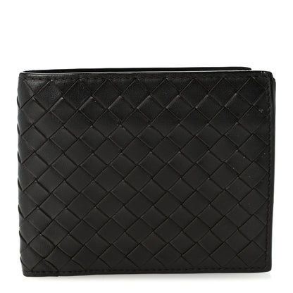 Bottega Veneta Nappa Intrecciato Bi-Fold Wallet Ebano 1 of 7