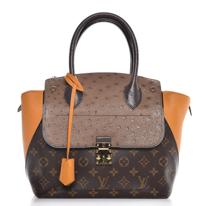 Louis Vuitton Monogram Ostrich Python Majestueux PM Yellow 1 of 7
